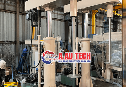 Máy khuấy 10HP ngành hóa chất – Thiết kế theo yêu cầu