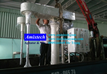 Máy Khuấy Sơn Tốc Độ Cao