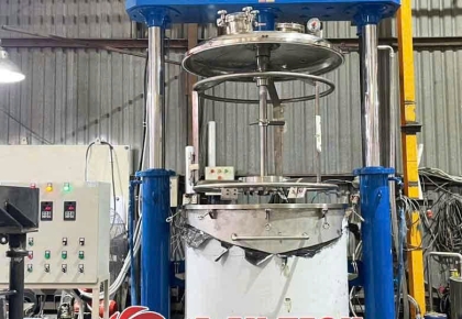 Tối ưu sản xuất sơn với máy khuấy hút chân không cho nguyên liệu đặc