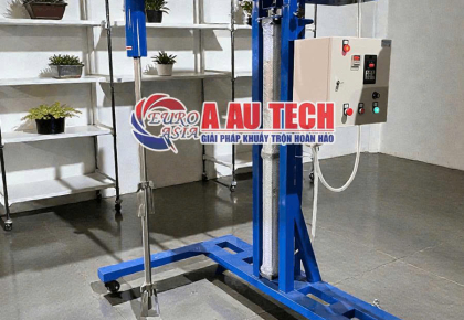 Kinh nghiệm chọn máy khuấy hóa chất thùng IBC 1000 lít chuẩn kỹ thuật