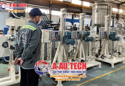 Nhu cầu gia công máy khuấy sơn tăng mạnh: Doanh nghiệp đẩy nhanh hiện đại hóa dây chuyền sản xuất