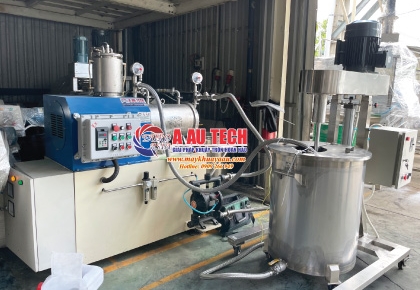 Tối ưu sản xuất sơn với máy nghiền nằm ngang hiện đại