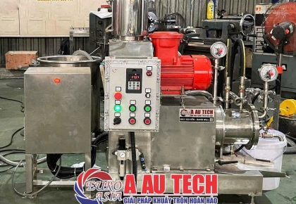 Máy nghiền màu sơn: Giải pháp tạo độ mịn chuẩn cho ngành sản xuất sơn