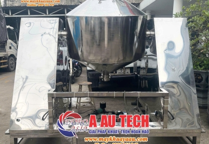 Bồn trộn thực phẩm dạng trống tiếp theo được Á Âu xuất xưởng và bàn giao đúng tiến độ