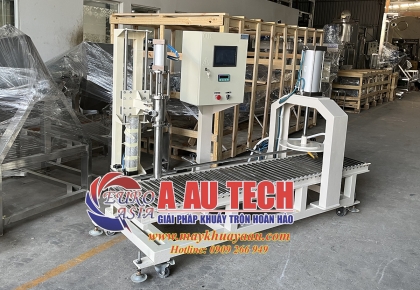 Máy Chiết Rót Sơn Và Đóng Nắp Thùng Sơn