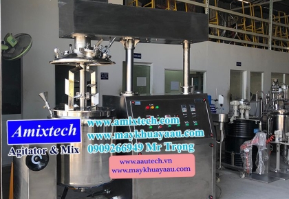 Máy Đồng Hóa Mỹ Phẩm Hút Chân Không 100 Lít