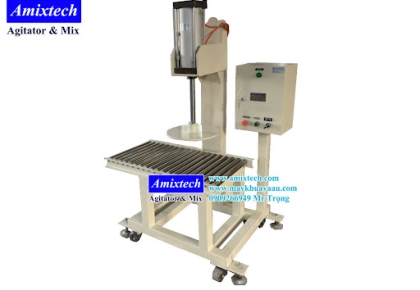 Máy Đóng Nắp Thùng Sơn  