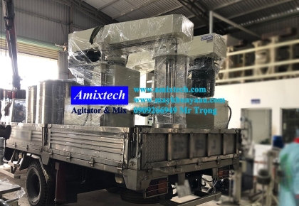 Giao Hàng Máy Khuấy, Máy Nghiền Mực In Đi Đồng Nai