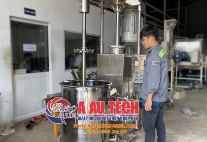 Máy Khuấy Trộn Dung Dịch Đặc 200-500 Lít