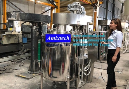 Máy Khuấy Dược Phẩm Bằng Inox 500 Lít
