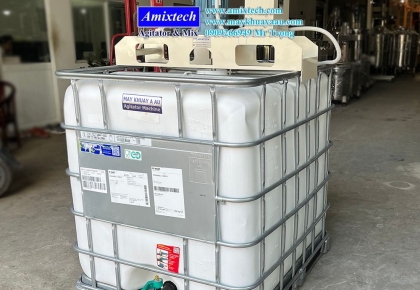 Máy Khuấy Thùng Nhựa IBC 1000 Lít