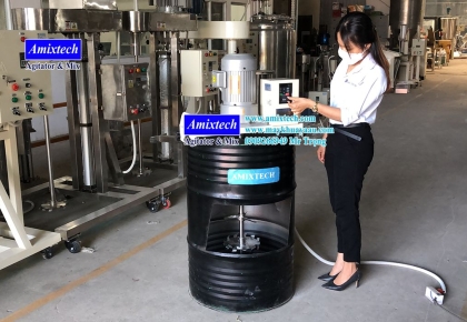 Máy Khuấy Gá Miệng Thùng Phuy