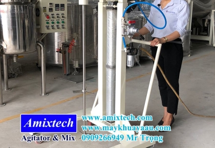 Máy Khuấy Keo Khí Nén 200L