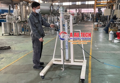 Khuấy sơn an toàn - Với máy khuấy sơn khí nén tại Á Âu