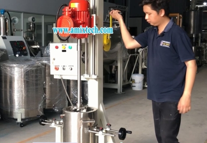 Máy Khuấy Phòng Nổ Tay Quay 20L