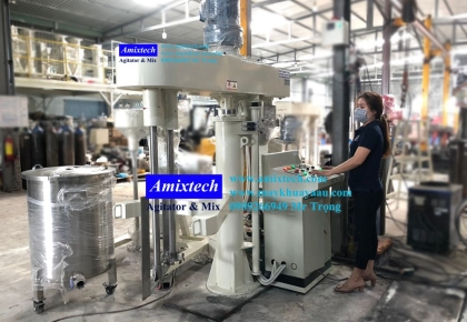 Máy Khuấy Sơn 2 Trục