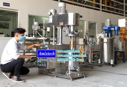 Máy Khuấy Trộn Hút Chân Không