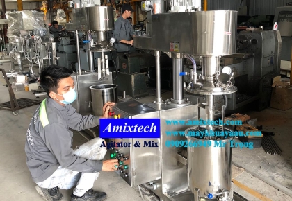 Máy Khuấy Trộn Silicon Hút Chân Không 20L