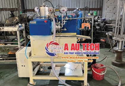 Test màu chuẩn từng giọt với máy nghiền mẫu sơn thí nghiệm nằm ngang