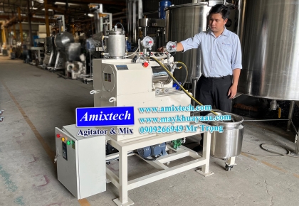 Máy Nghiền Ngang Thí Nghiệm 5 Lít