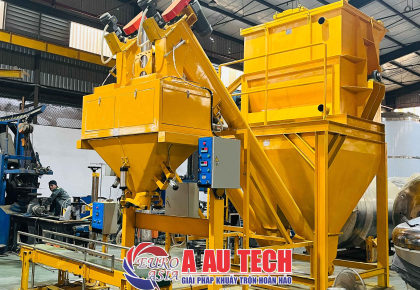 Máy trộn bột 1000–2000kg cho dây chuyền xây dựng