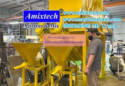 Máy Trộn Keo Chà Ron 1000Kg