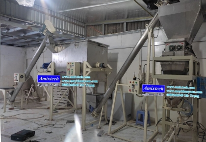 Dự Án Máy Trộn Bột Thủy Sản Đóng Gói