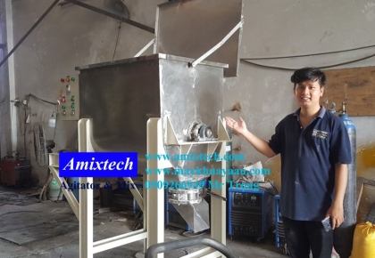 Máy Trộn Bột Khô Bằng Inox