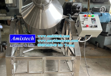 Máy Trộn Bột Dạng Trống 100Kg