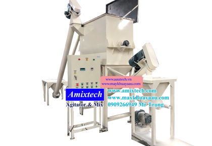 Máy Trộn Bột Trét 500Kg Bao Tự May