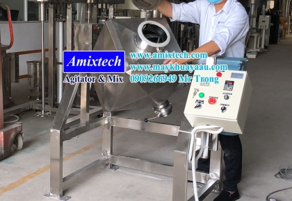 Máy Trộn Bột Hình Lập Phương 50Kg