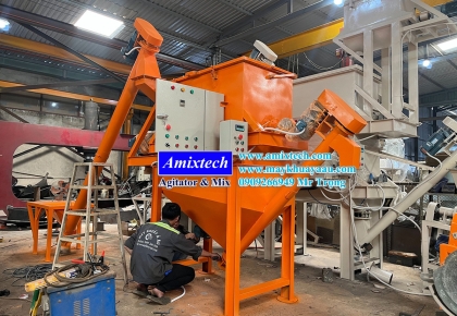 Máy Trộn Keo Chà Ron 500Kg 