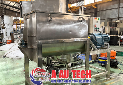 Máy trộn phân bón 500kg giá tốt, vận hành ổn định