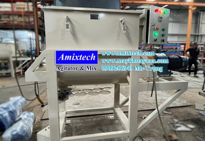 Máy Trộn Phân Bón Nằm Ngang 500Kg