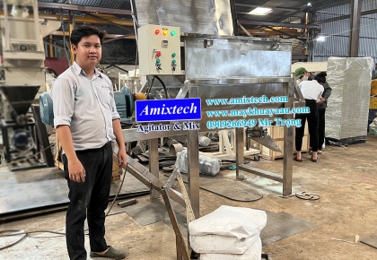 Máy Trộn Phân Bón 500Kg