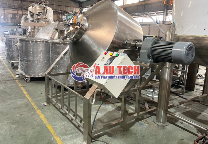 Máy trộn 500kg dạng trống cho ngành phân bón hiệu quả