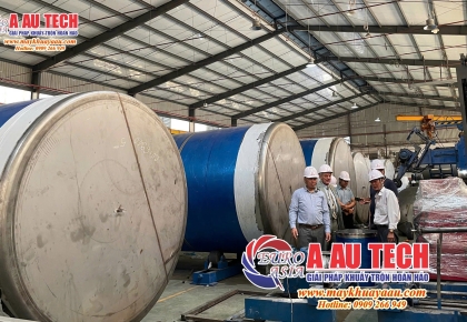 Gia Công Silo Chứa Hạt Nhựa Công Nghiệp 25 Tấn