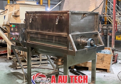 Máy Trộn Bột Nằm Ngang 500kg