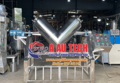 Máy Trộn Sản Xuất Bột Ngũ Vị Hương Dạng Chữ V