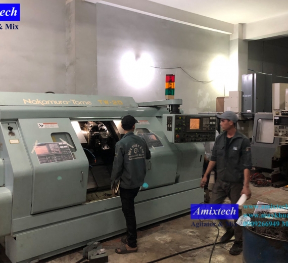 Gia Công Khớp Nối Trục Khuấy CNC