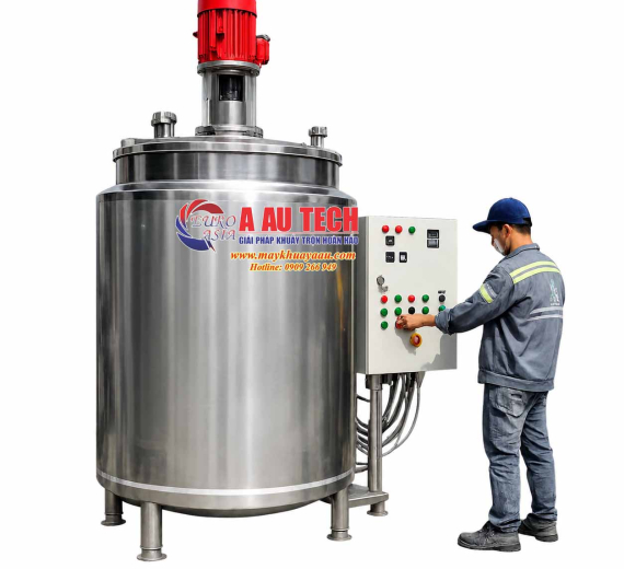 Bồn Khuấy Siro