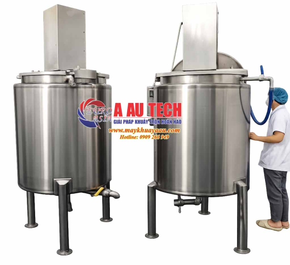 Bồn Khuấy Gia Nhiệt 3 Lớp