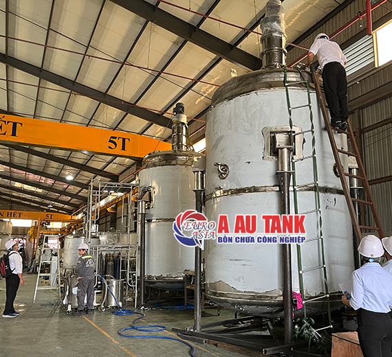 Bồn Khuấy Dung Dịch 8000 Lít