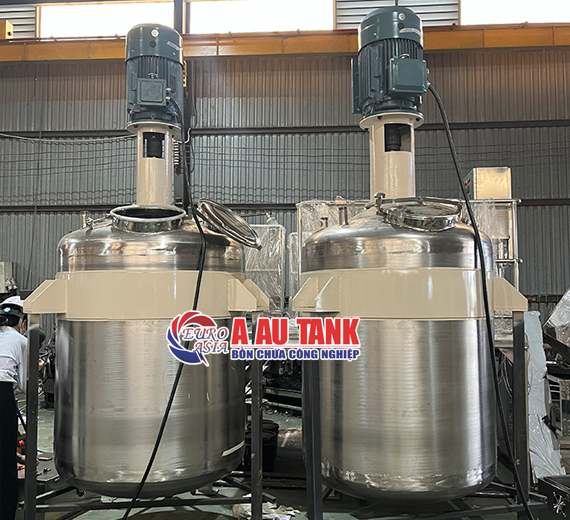 Bồn Khuấy Hóa Chất Công Nghiệp 