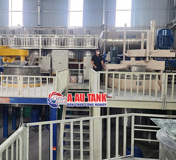 Bồn Khuấy Sơn Công Nghiệp
