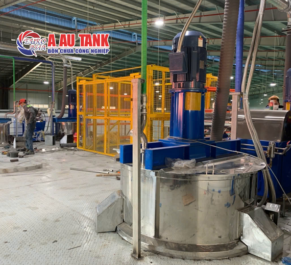 Bồn Khuấy Thuốc Bảo Vệ Thực Vật