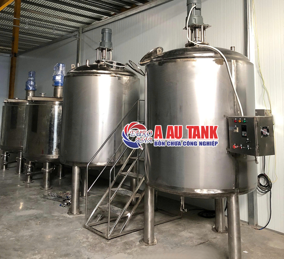 Bồn Khuấy Thuốc Nhuộm