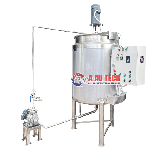 Bồn Khuấy Thực Phẩm Kèm Bơm Lọc