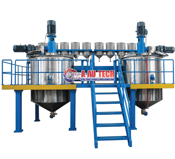 Giàn Bồn khuấy sơn BKS-AAU