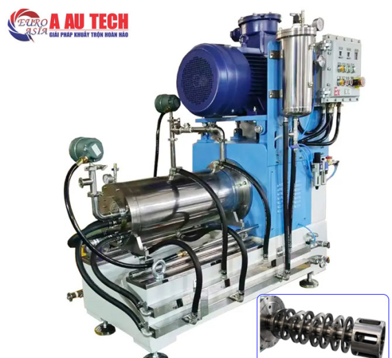 Máy nghiền ngang đĩa (Disc Type Bead Mill)
